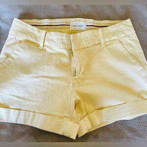 Dear John lemon colored short